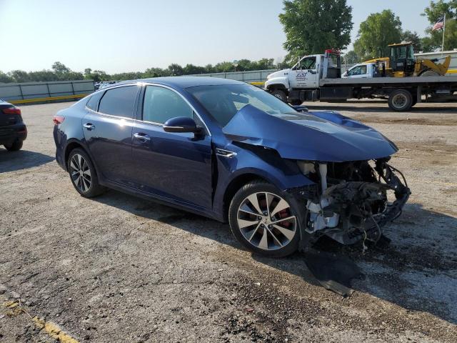 5XXGW4L27GG117990 - 2016 KIA OPTIMA SX BLUE photo 4