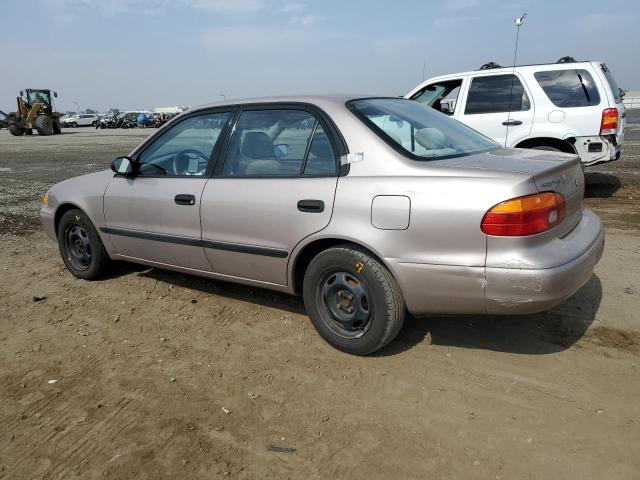 1Y1SK5281WZ412477 - 1998 CHEVROLET GEO PRIZM BASE TAN photo 2