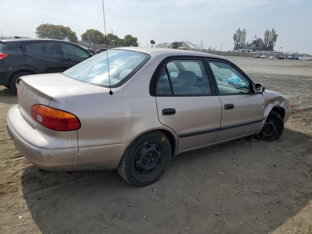 1Y1SK5281WZ412477 - 1998 CHEVROLET GEO PRIZM BASE TAN photo 3
