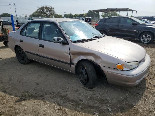 1Y1SK5281WZ412477 - 1998 CHEVROLET GEO PRIZM BASE TAN photo 4