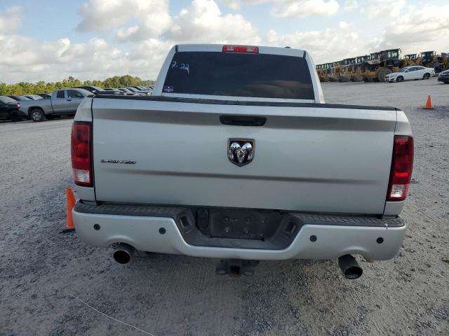 1C6RD6PT0CS294109 - 2012 DODGE RAM 1500 LONGHORN SILVER photo 6