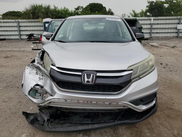 2HKRM3H37GH536386 - 2016 HONDA CR-V LX SILVER photo 5