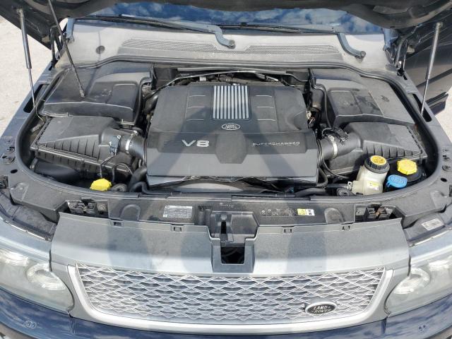 SALSP2E4XBA286456 - 2011 LAND ROVER RANGE ROVE AUTOBIOGRAPHY BLACK photo 12