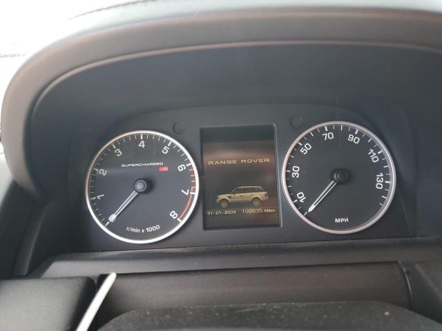 SALSP2E4XBA286456 - 2011 LAND ROVER RANGE ROVE AUTOBIOGRAPHY BLACK photo 9