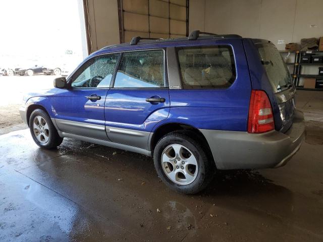 JF1SG65603H742396 - 2003 SUBARU FORESTER 2.5XS Синий фото 2