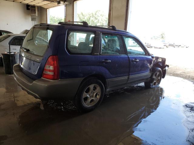 JF1SG65603H742396 - 2003 SUBARU FORESTER 2.5XS Синий фото 3
