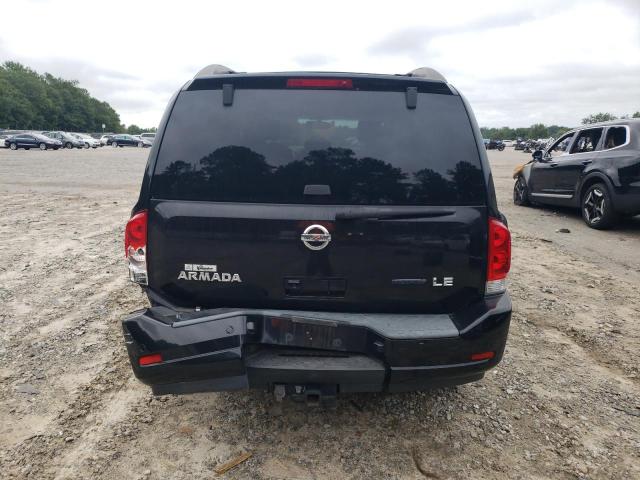 5N1BA08D28N617763 - 2008 NISSAN ARMADA SE BLACK photo 6