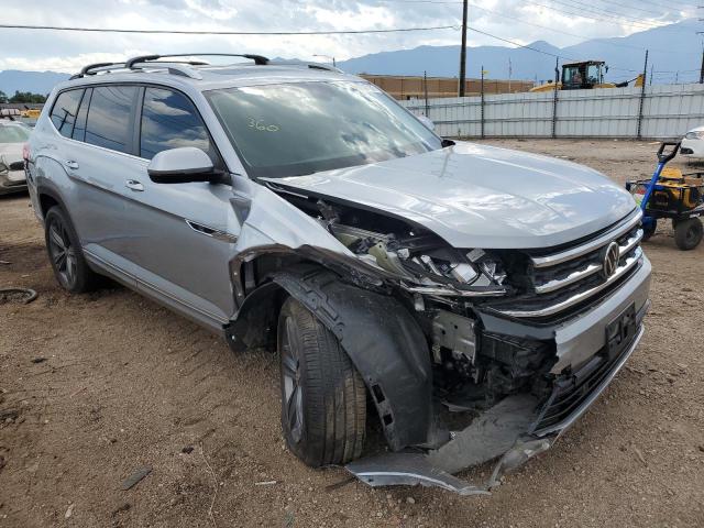 1V2AR2CA2NC520652 - 2022 VOLKSWAGEN ATLAS SEL R-LINE SILVER photo 4