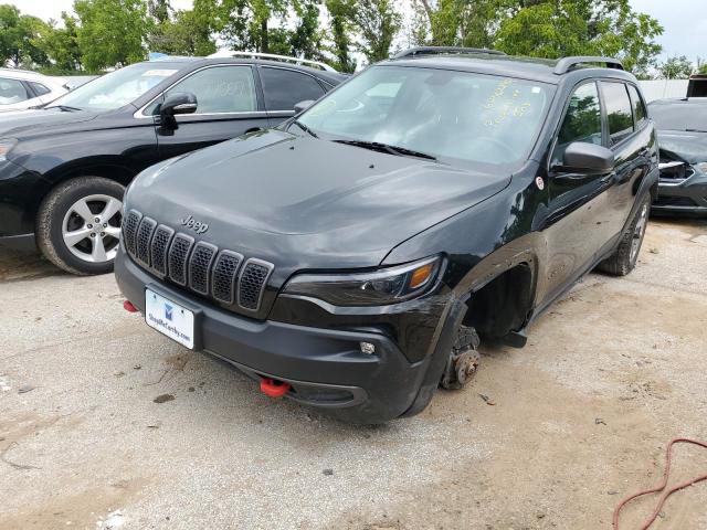 1C4PJMBX2KD430010 - 2019 JEEP CHEROKEE TRAILHAWK BLACK photo 1