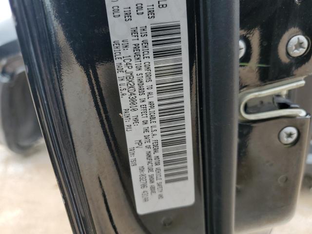 1C4PJMBX2KD430010 - 2019 JEEP CHEROKEE TRAILHAWK BLACK photo 13