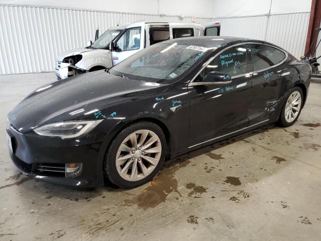 5YJSA1E26HF180555 - 2017 TESLA MODEL S Schwarz Foto 1