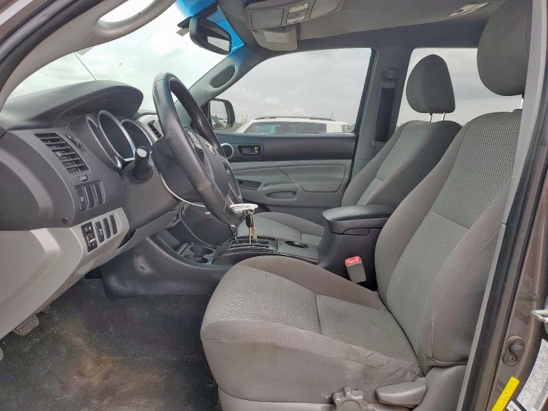 5TFJU4GN1CX028547 - 2012 TOYOTA TACOMA DOUBLE CAB PRERUNNER GRAY photo 7