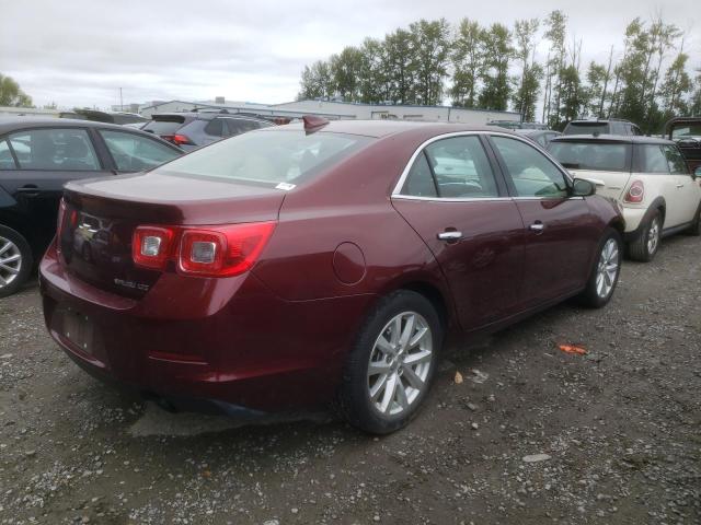 1G11G5SX6FF132380 - 2015 CHEVROLET MALIBU LTZ Qırmızı foto 3