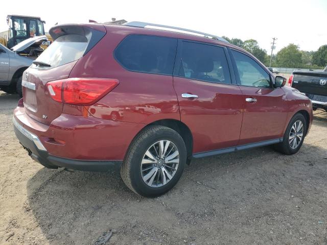 5N1DR2MN9KC595744 - 2019 NISSAN PATHFINDER S MAROON photo 3