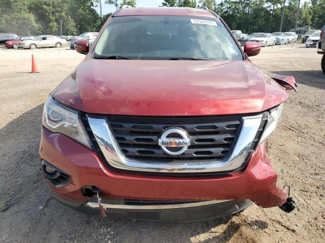 5N1DR2MN9KC595744 - 2019 NISSAN PATHFINDER S MAROON photo 5