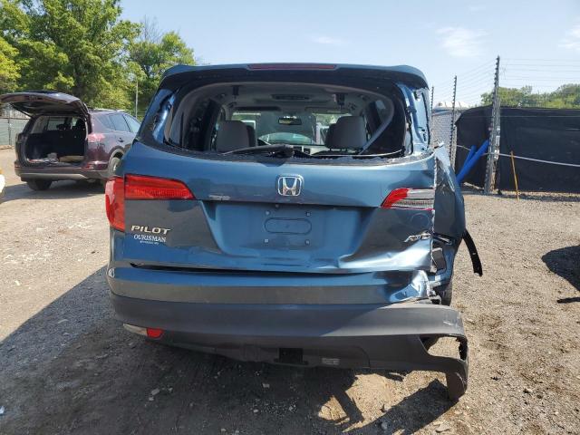 5FNYF6H80JB025210 - 2018 HONDA PILOT EXL 蓝色 照片 6
