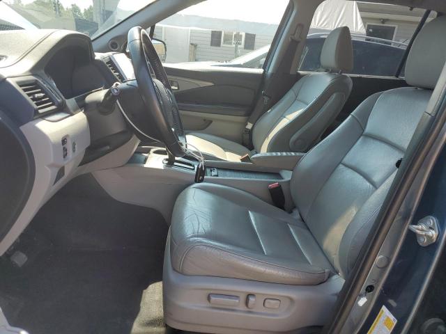 5FNYF6H80JB025210 - 2018 HONDA PILOT EXL 蓝色 照片 7