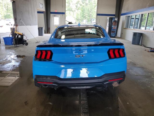 1FA6P8CFXR5416678 - 2024 FORD MUSTANG GT BLUE photo 6