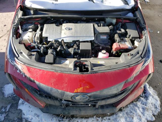 JTDKARFP4K3110341 - 2019 TOYOTA PRIUS PRIM 红色 照片 11