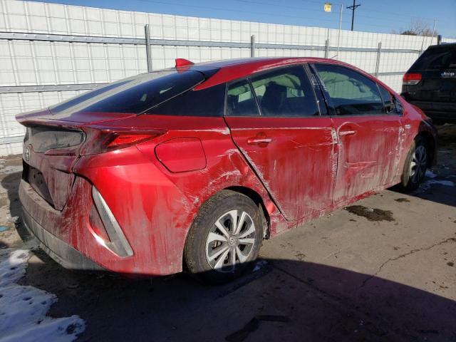 JTDKARFP4K3110341 - 2019 TOYOTA PRIUS PRIM 红色 照片 3