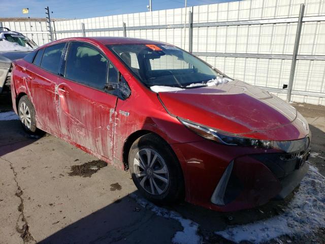 JTDKARFP4K3110341 - 2019 TOYOTA PRIUS PRIM 红色 照片 4