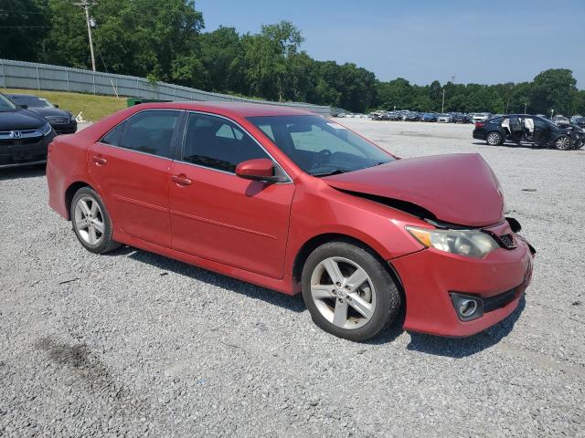4T1BF1FK9CU595333 - 2012 TOYOTA CAMRY BASE RED photo 4