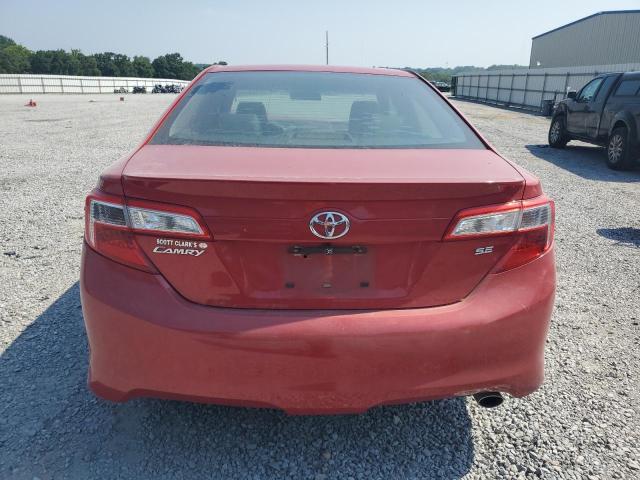4T1BF1FK9CU595333 - 2012 TOYOTA CAMRY BASE RED photo 6