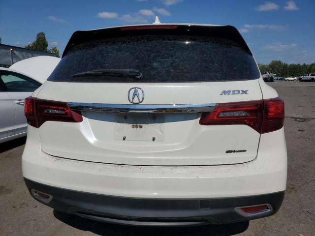 5FRYD4H43GB003040 - 2016 ACURA MDX TECHNOLOGY WHITE photo 6