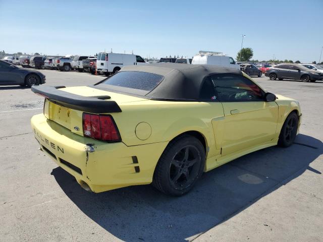 1FAFP45X61F253508 - 2001 FORD MUSTANG GT YELLOW photo 3