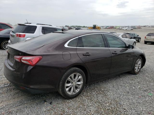 1G1ZD5ST9LF074446 - 2020 CHEVROLET MALIBU LT MAROON photo 3