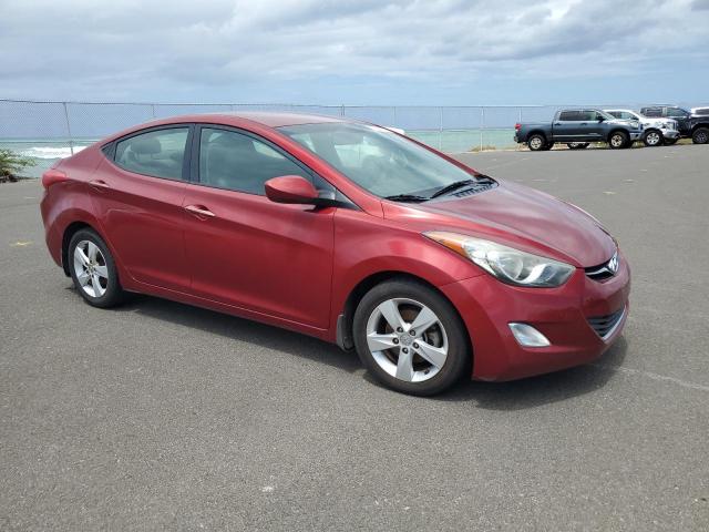 5NPDH4AE8DH433456 - 2013 HYUNDAI ELANTRA GLS RED photo 4