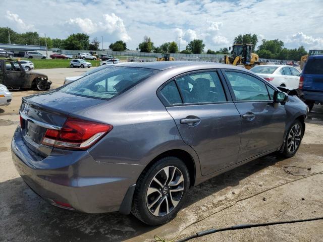 2HGFB2F80EH543334 - 2014 HONDA CIVIC EX GRAY photo 3