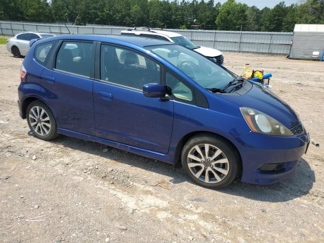 JHMGE8H59DC001102 - 2013 HONDA FIT SPORT ლურჯი ფოტო 4