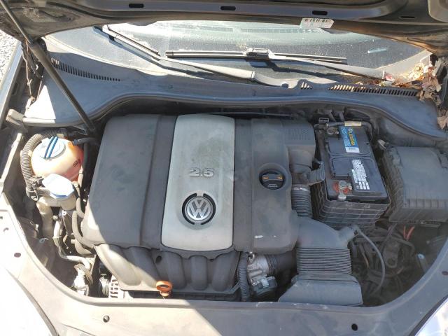 3VWEG71K07M075246 - 2007 VOLKSWAGEN JETTA WOLFSBURG 黑色 照片 11