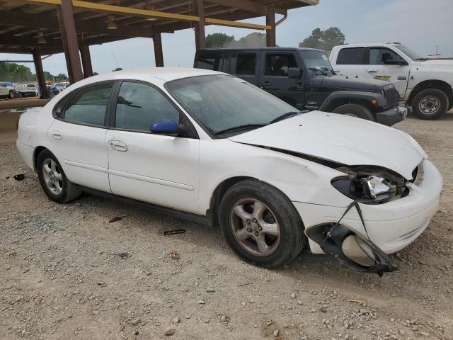 1FAFP55U31G283281 - 2001 FORD TAURUS SES WHITE photo 4