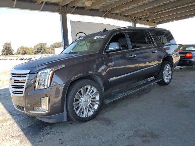 1GYS4KKJ9GR462460 - 2016 CADILLAC ESCALADE ESV PLATINUM Сұр фото 1