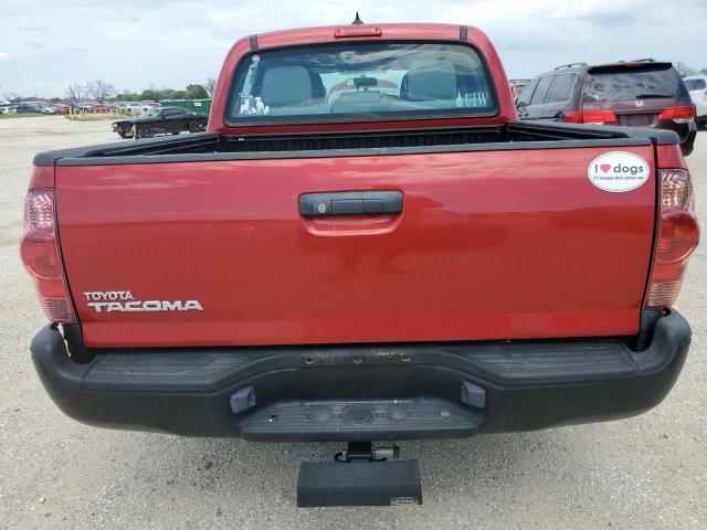 5TFJX4CNXCX014336 - 2012 TOYOTA TACOMA DOUBLE CAB RED photo 6