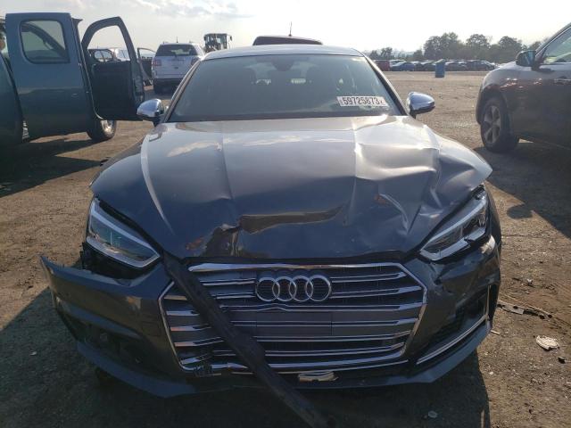 WAUC4CF58JA063734 - 2018 AUDI S5 PRESTIGE CHARCOAL photo 5