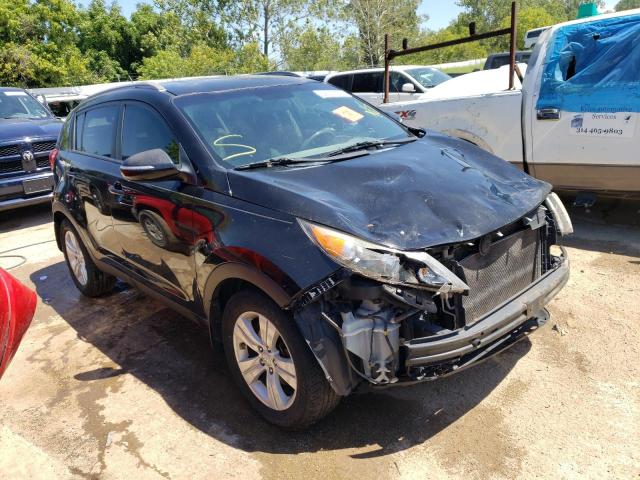 KNDPB3A23C7203485 - 2012 KIA SPORTAGE BASE BLACK photo 4