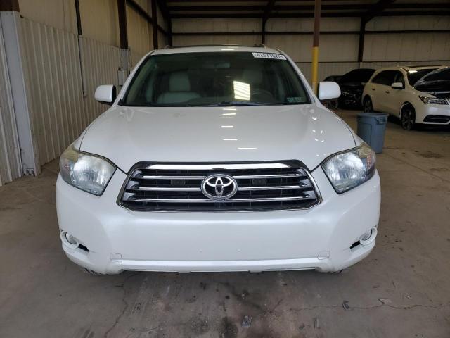 JTEES43A082067205 - 2008 TOYOTA HIGHLANDER SPORT WHITE photo 5