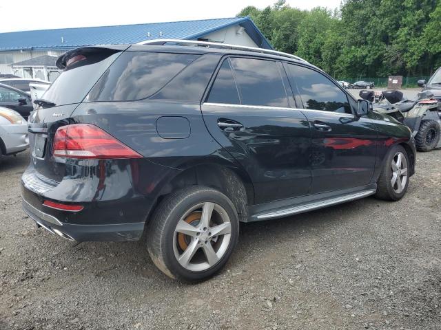 4JGDA5HB0HA847815 - 2017 MERCEDES-BENZ GLE 350 4MATIC BLACK photo 3