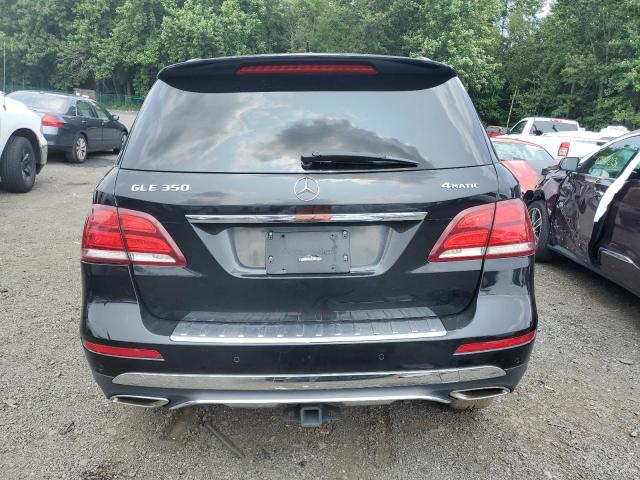 4JGDA5HB0HA847815 - 2017 MERCEDES-BENZ GLE 350 4MATIC BLACK photo 6