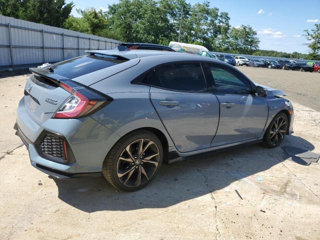 SHHFK7H97HU414839 - 2017 HONDA CIVIC SPORT TOURING BLUE photo 3