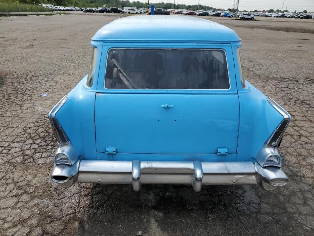 VB57N134216 - 1957 CHEVROLET 2100 BLUE photo 6