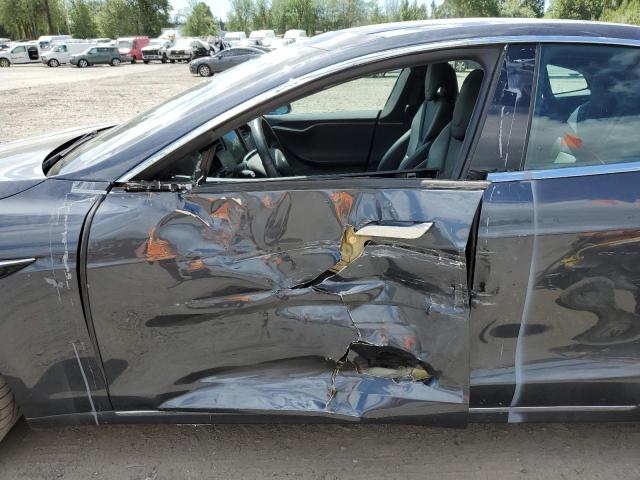 5YJSA1E23JF275645 - 2018 TESLA MODEL S შავი ფოტო 7