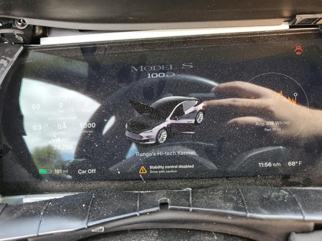 5YJSA1E23JF275645 - 2018 TESLA MODEL S შავი ფოტო 9