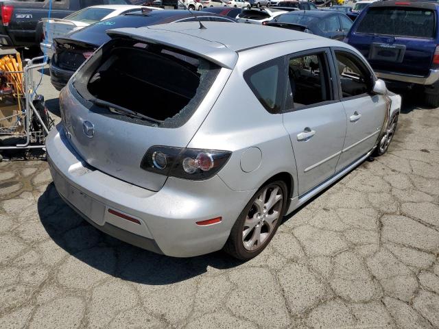 JM1BK144871656232 - 2007 MAZDA 3 HATCHBACK SILVER photo 3