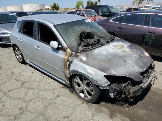 JM1BK144871656232 - 2007 MAZDA 3 HATCHBACK SILVER photo 4