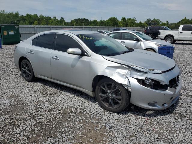1N4AA5AP6CC835295 - 2012 NISSAN MAXIMA S SILVER photo 4