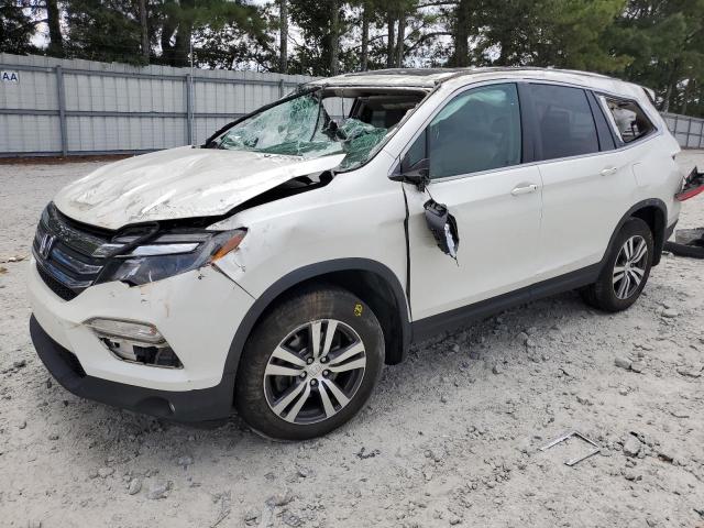 5FNYF6H77HB062949 - 2017 HONDA PILOT EXLN WHITE photo 1